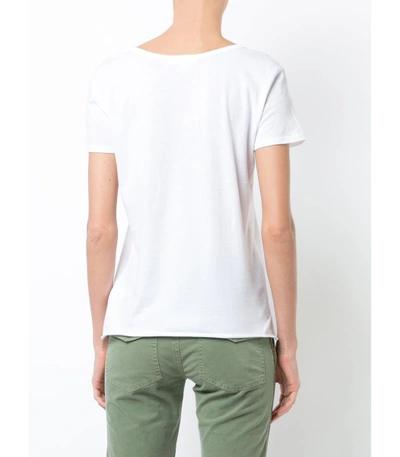 Shop Nili Lotan White Chloe T-shirt