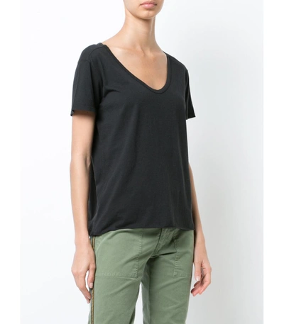 Shop Nili Lotan Black Chloe T-shirt