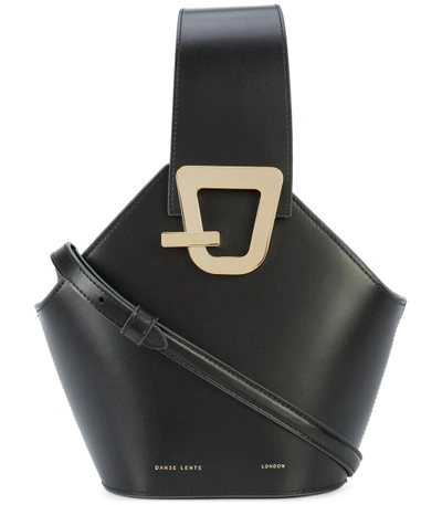 Shop Danse Lente Mini Johnny Bucket Bag In Black