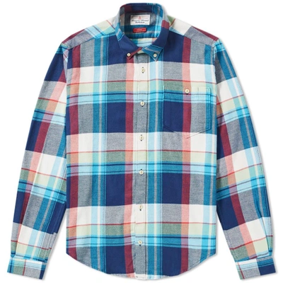 Shop Barbour Leith Shirt In Blue