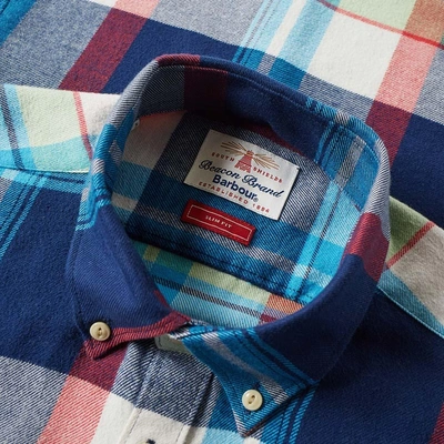 Shop Barbour Leith Shirt In Blue