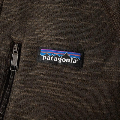 Shop Patagonia Better Sweater Jacket In Brown