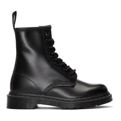 Shop Dr. Martens Black 1460 Mono Lace-up Boots