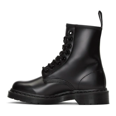 Shop Dr. Martens Black 1460 Mono Lace-up Boots