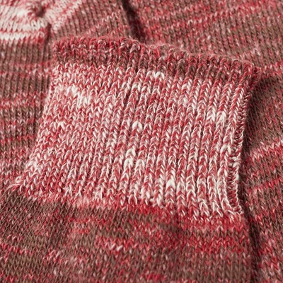 Shop Homespun Dustbowl Work Sock In Red