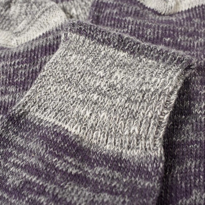 Shop Homespun Dustbowl Work Sock In Purple