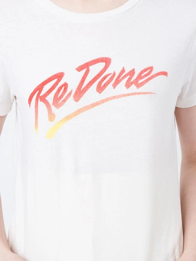 Shop Re/done Logo T-shirt