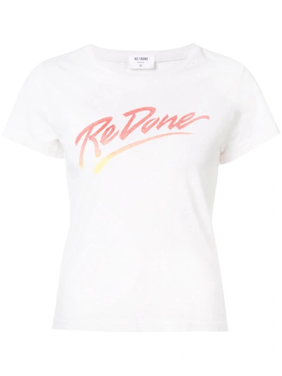 Shop Re/done Logo T-shirt