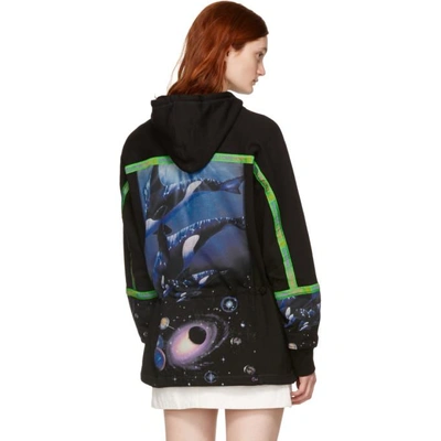 Shop Opening Ceremony Black Crl Oversized Hoodie