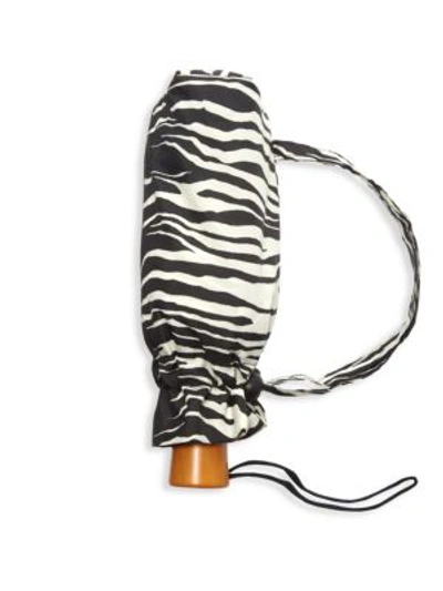 Shop Saks Fifth Avenue Zebra-print Umbrella