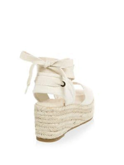 Shop Soludos Open Toe Platform Sandals In Blush
