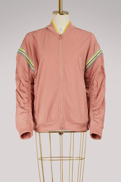 Shop Adidas By Stella Mccartney Training Track Jacket In Cinnamon Blush-smc