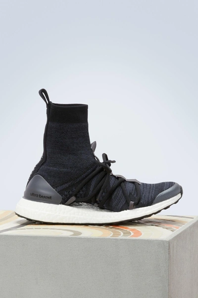 Adidas By Stella Mccartney Ultraboost X Mid Sneakers In Core Black/night  Grey/night Steel-smc | ModeSens