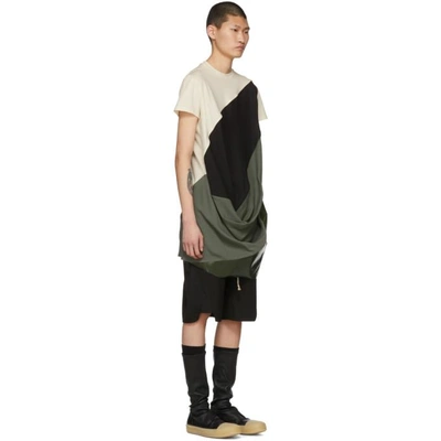 Shop Rick Owens Multicolor Superhuman T-shirt