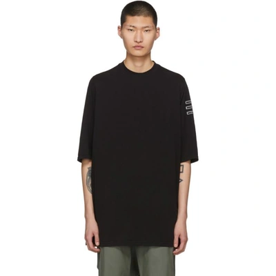 Shop Rick Owens Drkshdw Black Jumbo T-shirt In 09 Black