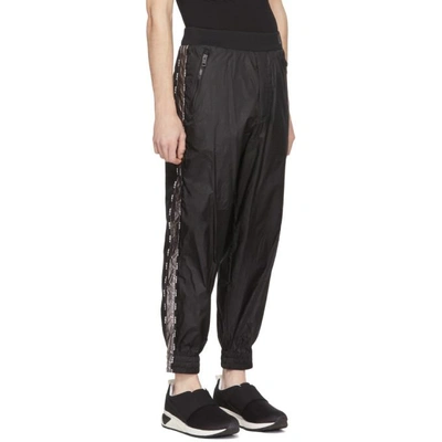 Shop Diesel Black P-city Lounge Pants In 900 Black