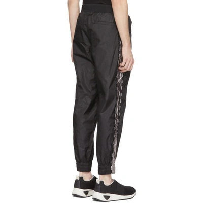 Shop Diesel Black P-city Lounge Pants In 900 Black