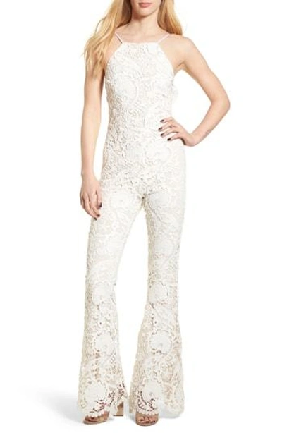 Stone Cold Fox Dylan Lace Jumpsuit In White Lace | ModeSens