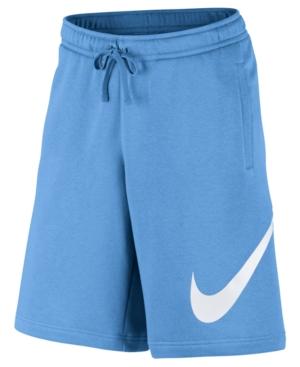 nike mens fleece sweat shorts