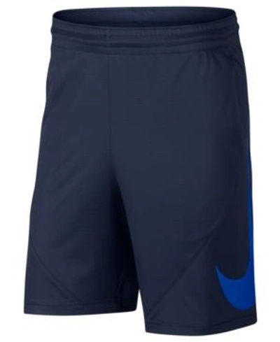 Shop Nike Men's Dry 11" Basketball Shorts In Navy