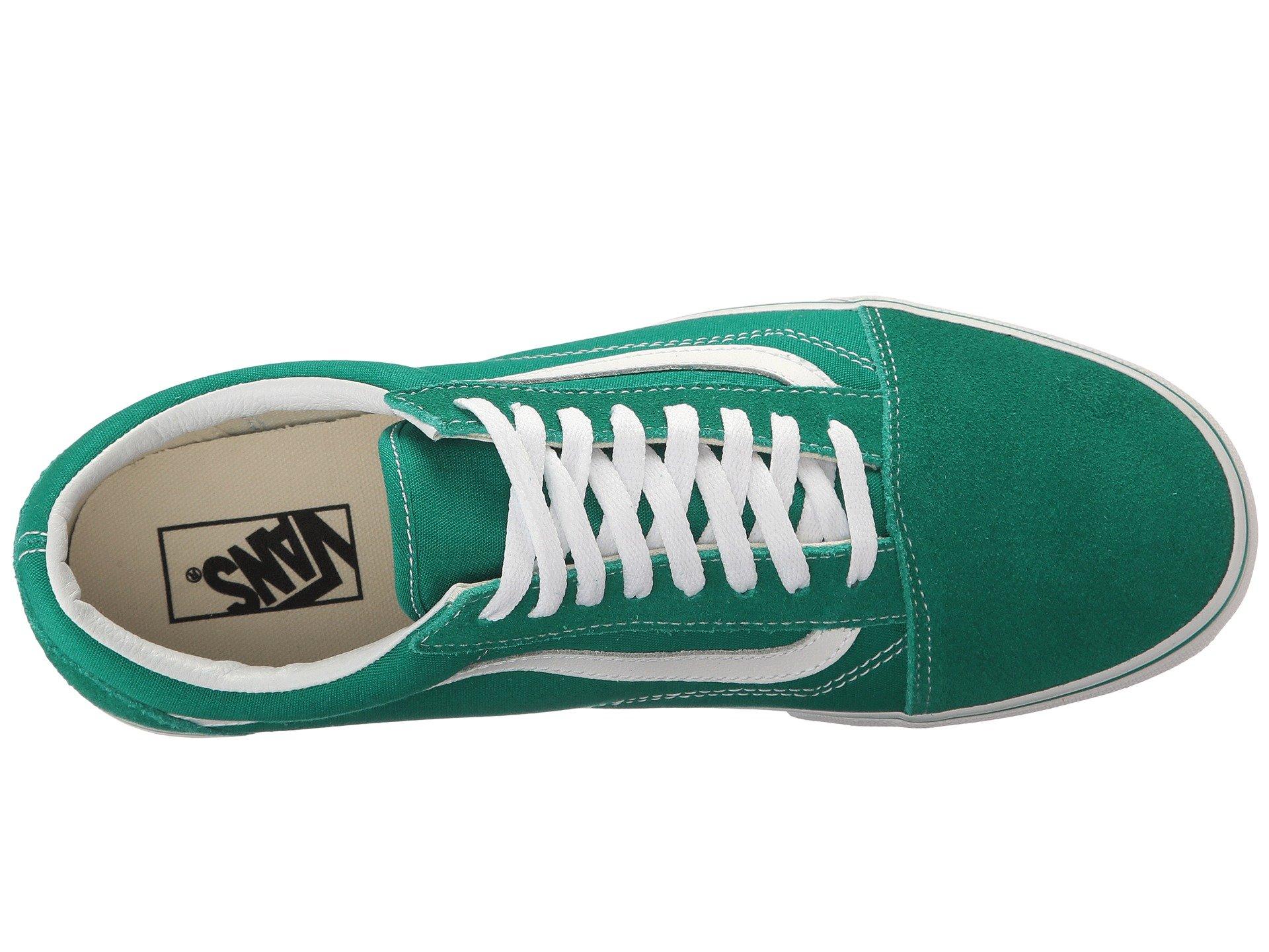 vans old skool ultramarine green