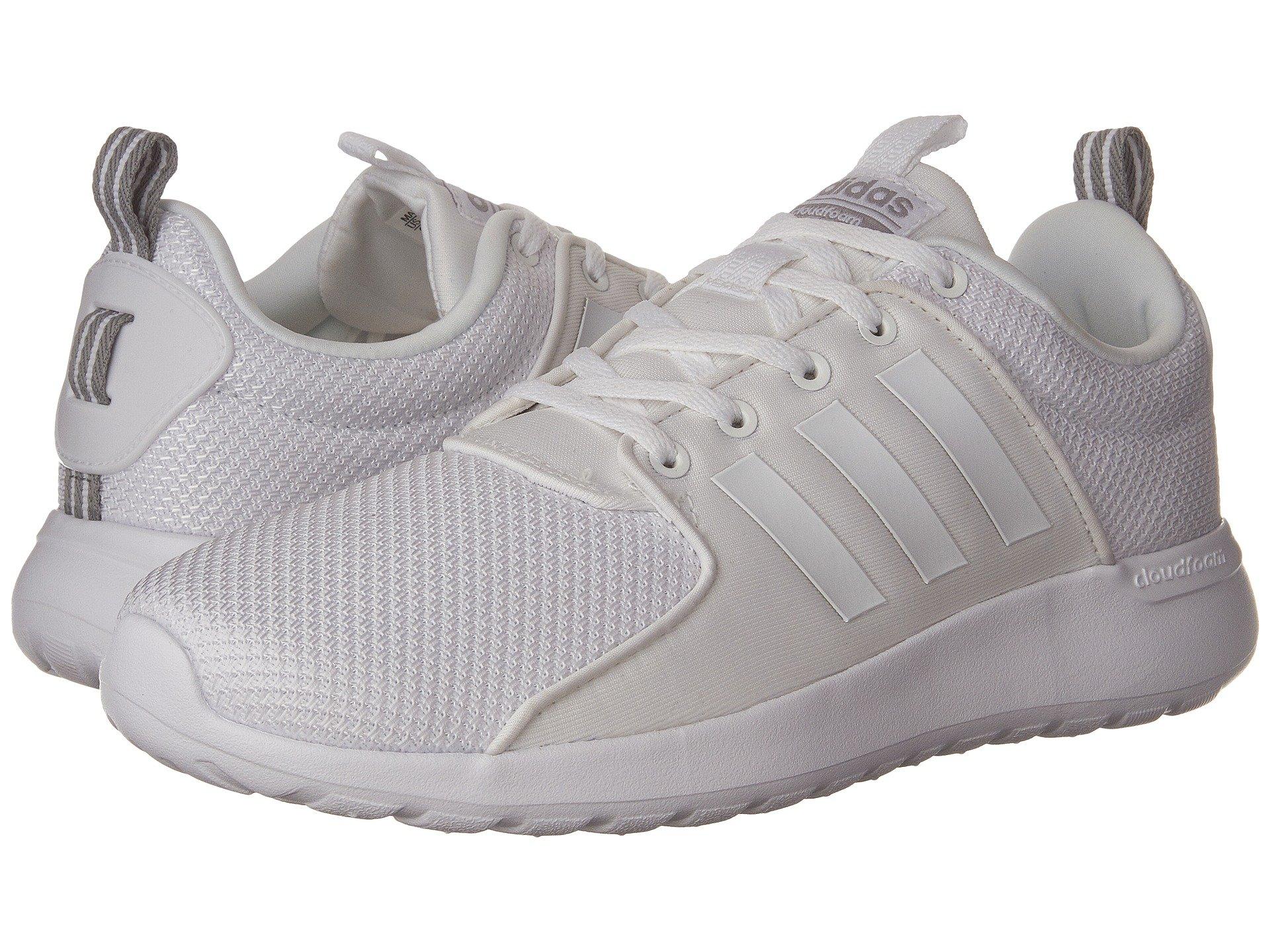 adidas cloudfoam lite racer white