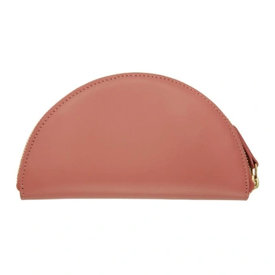 Shop Mansur Gavriel Pink Mini Folded Bag