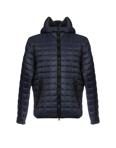 Shop Ai Riders On The Storm Down Jackets In Dark Blue