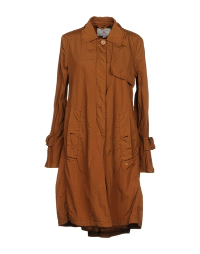 Shop Peuterey Full-length Jacket In Brown