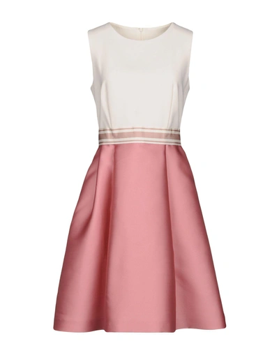 Shop Max Mara Short Dress In Pink