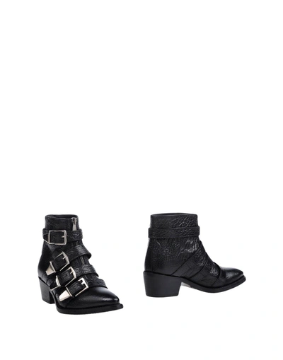 Shop Pinko Woman Ankle Boots Black Size 7 Calfskin