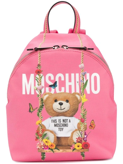 Shop Moschino Teddy Backpack