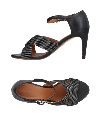 Shop Missoni Sandals In Black