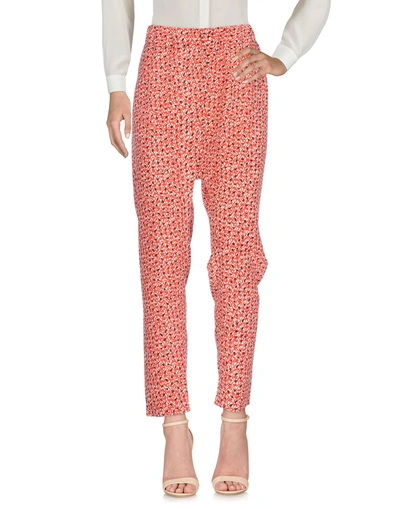 Shop Marni Casual Pants In Red
