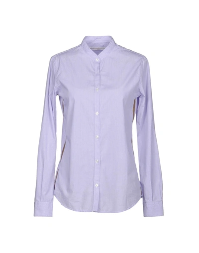 Shop Golden Goose Shirts In Lilac