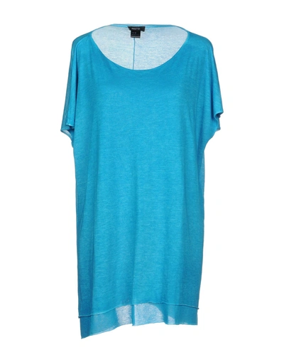 Shop Avant Toi T-shirt In Turquoise