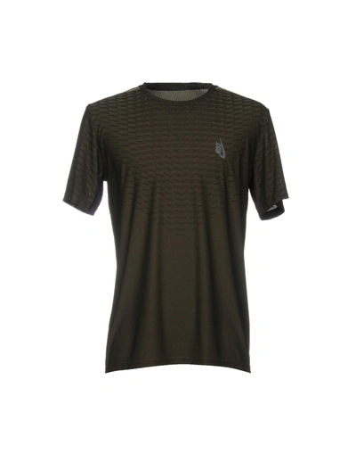 Shop Nike T-shirts In Military Green