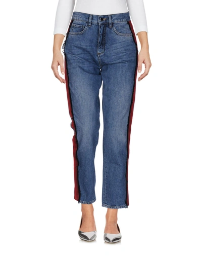 Shop Victoria Victoria Beckham Denim Pants In Blue