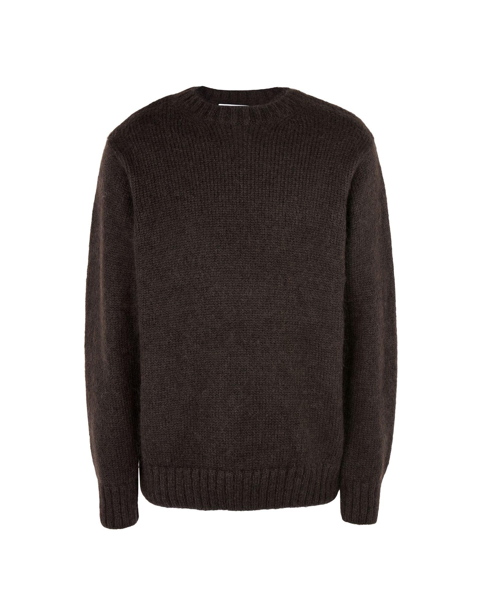 dark brown sweatshirt