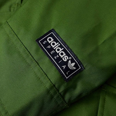 Adidas Spzl Ardwick Anorak In Green