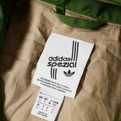 Adidas Spzl Ardwick Anorak In Green