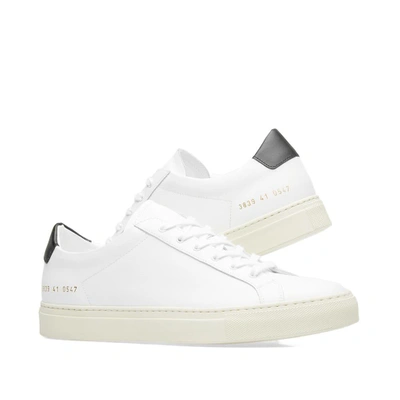 Shop Common Projects Woman By  Achilles Retro Low In White