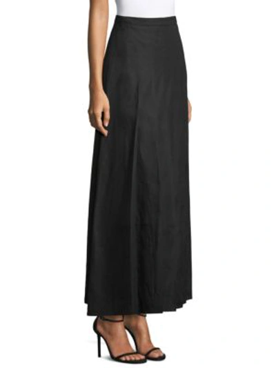Shop Max Mara Evelin Kilt Skirt In Black