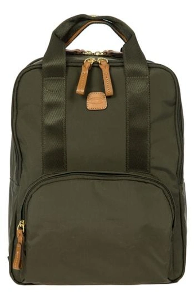 Shop Bric's X-bag Travel Urban Backpack - Green In Olive