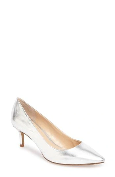 Shop Vince Camuto Kemira Pointy Toe Pump In Ice