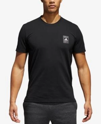 Shop Adidas Originals Adidas Men's Graphic T-shirt In Black