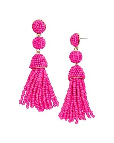 Shop Baublebar Mini Granita Drop Earrings In Neon Pink