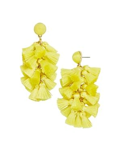 Shop Baublebar Contessa Tassel Earrings In Yellow