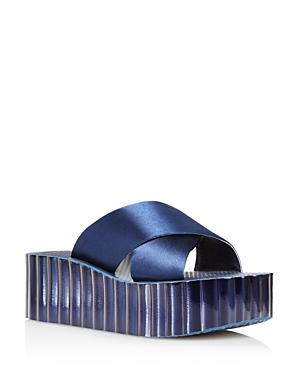 tory burch scallop wedge platform slide sandal