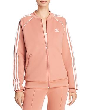 ash pink adidas jacket